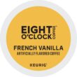 Eight O'Clock Coffee French Vanilla, Keurig Single Serve K-Cup Pods, Light Roast, 72 Count Eight O'Clock Coffee French Vanilla, Keurig Single Serve K-Cup Pods, Light Roast, 72 Count