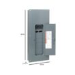 Square D Homeline 150 -Amp 30 -Spaces 60 -Circuit Indoor Main breaker Plug-On Neutral Load Center (Value Pack)