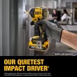 DEWALT XR Quiet Hydraulic 20-volt max 1/4-in Brushless Cordless Impact Driver (Battery Not Included and Charger Not Included )