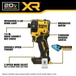 DEWALT XR Quiet Hydraulic 20-volt max 1/4-in Brushless Cordless Impact Driver (Battery Not Included and Charger Not Included )