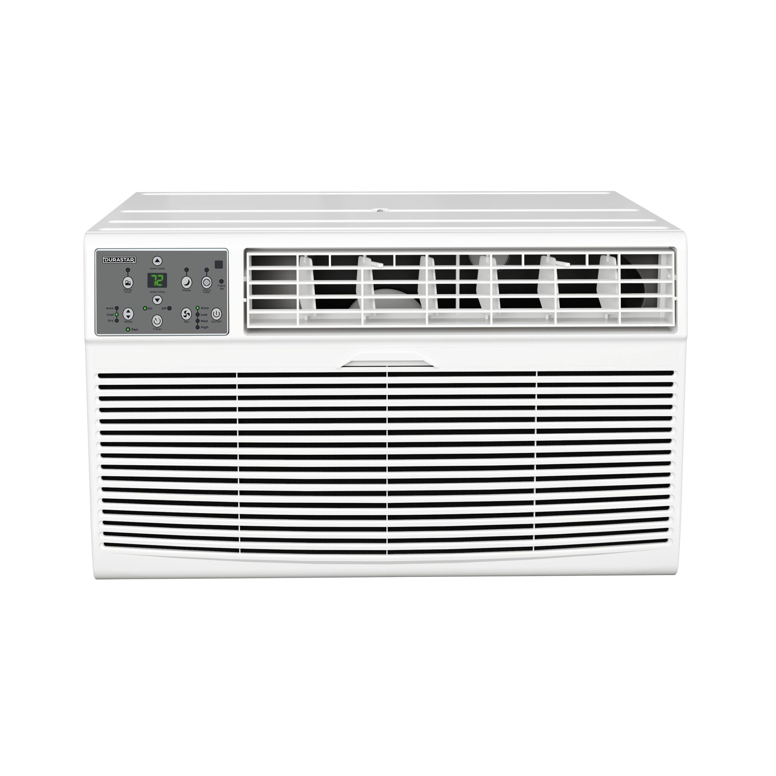 DURASTAR 10000-BTU 450-sq ft 208 Volts White Through-the-wall Air Conditioner Heater Included with Remote DURASTAR 10000-BTU 450-sq ft 208 Volts White Through-the-wall Air Conditioner Heater Included with Remote