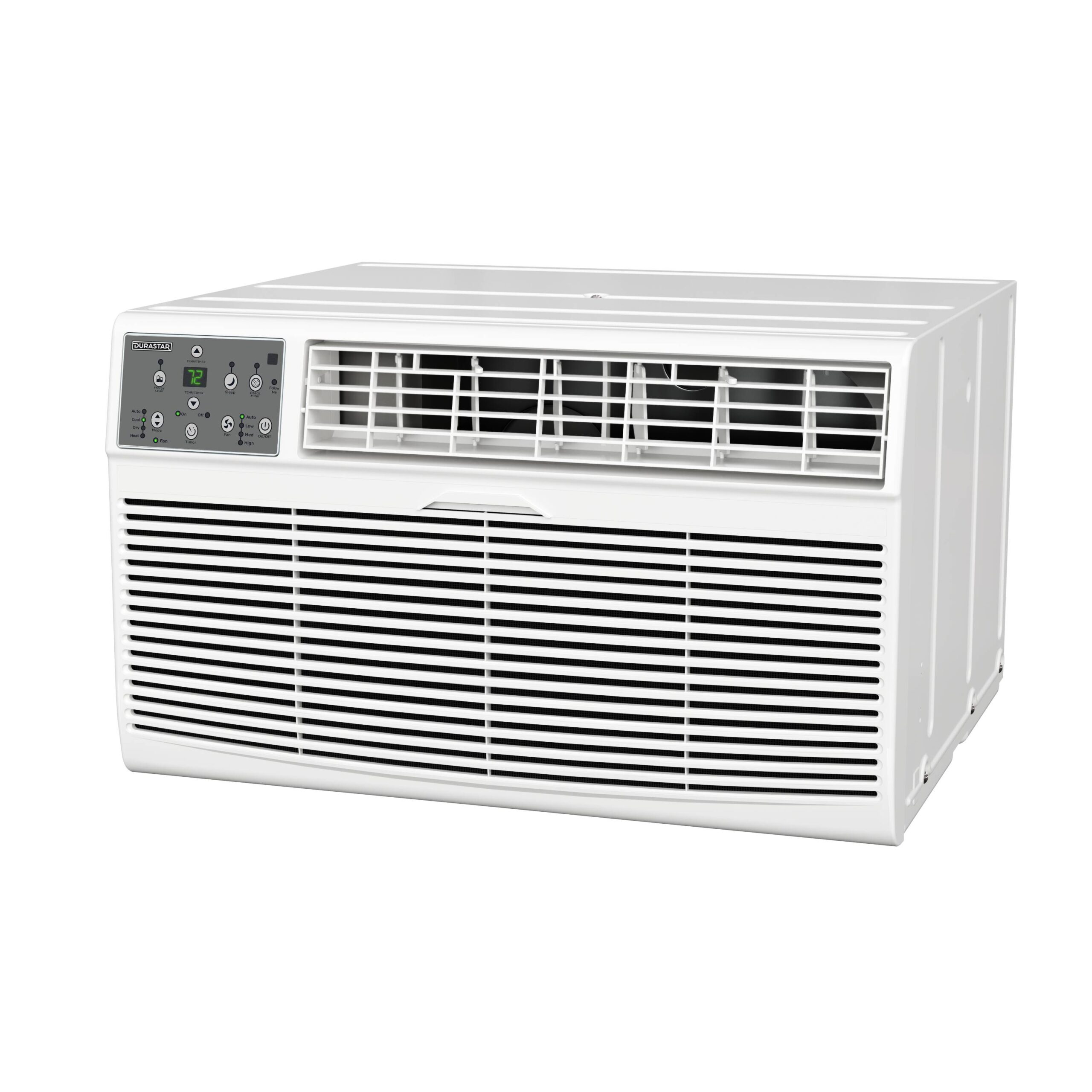 DURASTAR 10000-BTU 450-sq ft 208 Volts White Through-the-wall Air Conditioner Heater Included with Remote DURASTAR 10000-BTU 450-sq ft 208 Volts White Through-the-wall Air Conditioner Heater Included with Remote