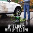 EGO POWER+ Compact 2100 PSI 1.2-GPM Cold Water Battery Pressure Washer with 4 Spray Tips (Battery and Charger Not Included)