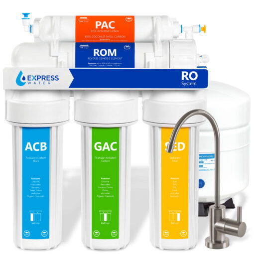 Express Water RO10MBN 5-stage Multi-method Reverse Osmosis Filtration System