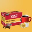 Eight O'Clock Coffee French Vanilla, Keurig Single Serve K-Cup Pods, Light Roast, 72 Count Eight O'Clock Coffee French Vanilla, Keurig Single Serve K-Cup Pods, Light Roast, 72 Count