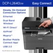 Brother Wireless DCP-L2640DW Compact Monochrome Multi-Function Laser Printer with Print, Copy and Scan, Duplex and Mobile Printing