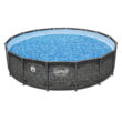 Coleman Power Steel 16 ft. x 42 in. Round Metal Frame Above Ground Pool Set