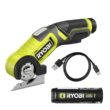 RYOBI USB Lithium Power Cutter Kit with 2.0 Ah USB Lithium Battery and Charging Cable FVC51K