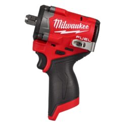 Milwaukee M12 FUEL 12V Lithium-Ion Brushless Cordless Stubby 1/2 in. Impact Wrench with Pin Detent (Tool-Only) 2563P-20