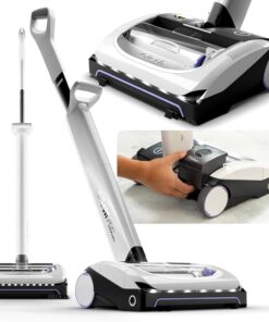 Gtech AirRAM Platinum Cordless Vacuum Cleaner - Includes Anti-Hair Wrap Brush Bar - Perfect for Carpet and Hardwood Floors - Rechargeable 22v Li-ion Battery - Lightweight (7 lbs.)