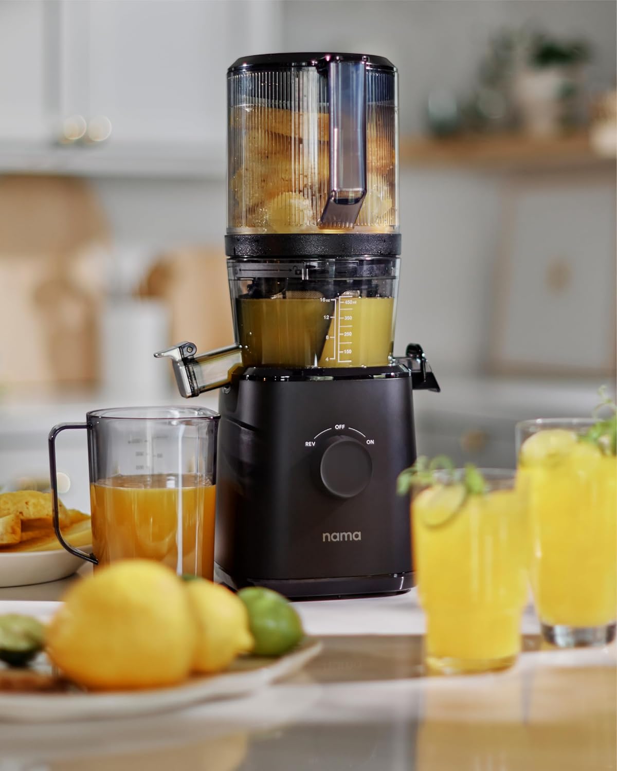 Nama J2 Cold Press Juicer – Self Feeding For Hands-Free Operation