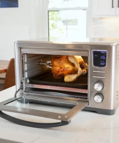 Kenmore 25 Qt. 11 in 1 Digital Air Fryer Convection Toaster Oven Rotisserie