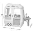 Step2 Adventure Camper and Plastic Toddler Outdoor Playhouse