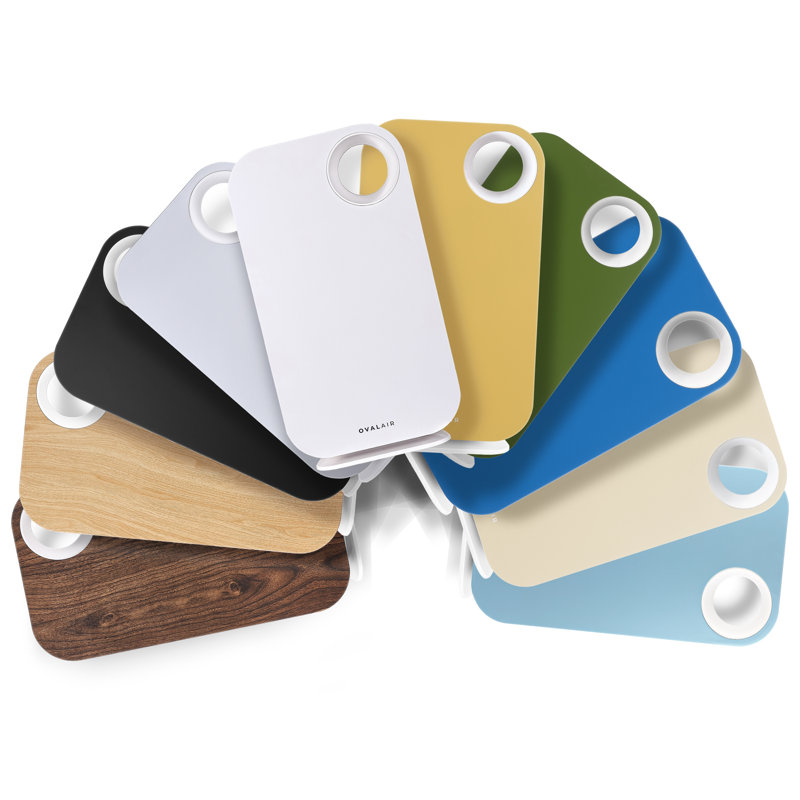 OVAL AIR 3-Stage H13 True HEPA 5-in-1 Air Purifier reduces Allergies, Asthma, Pets, Odor, Smoke, White