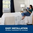 GE Appliances 6,200 BTU Ultra Quiet Window Air Conditioner for Small Rooms up to 250 sq. ft.