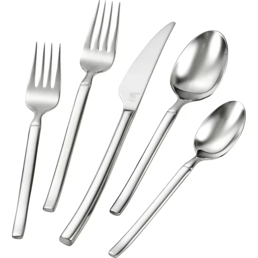 ZWILLING Opus 45 Piece Flatware Set Polished, Mirrored