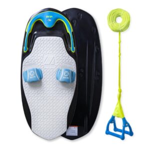 ZUP You Got This 260 Board and Handle Combo with EVA Foam Padding, All-in-One Kneeboard, Wakeboard, 51.7" x 23.8" x 4.6"