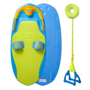 ZUP You Got This 260 Board and Handle Combo with EVA Foam Padding, All-in-One Kneeboard, Wakeboard, 51.7" x 23.8" x 4.6"
