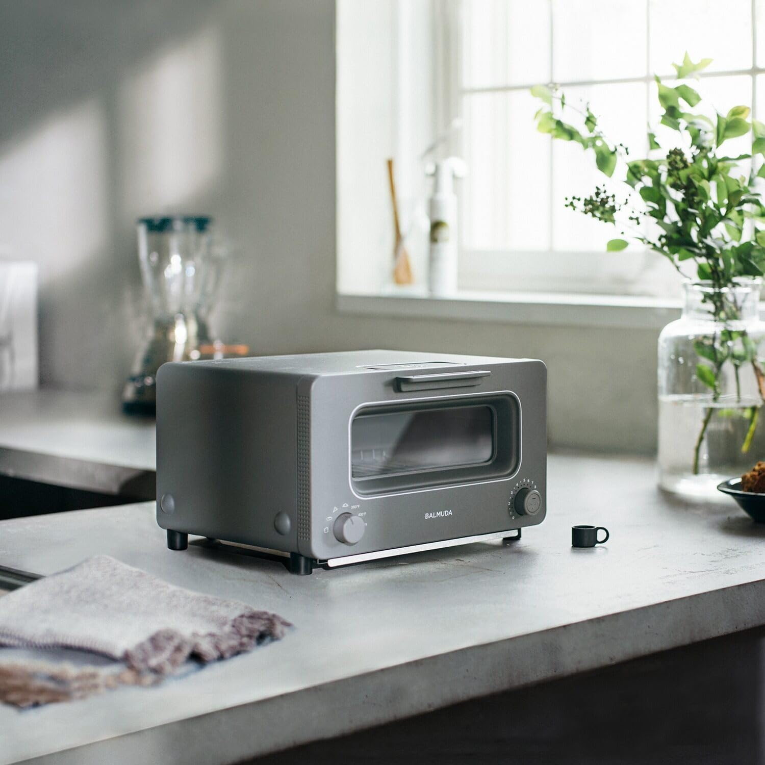 BALMUDA The Toaster, Steam Oven Toaster, Precise Heat Control