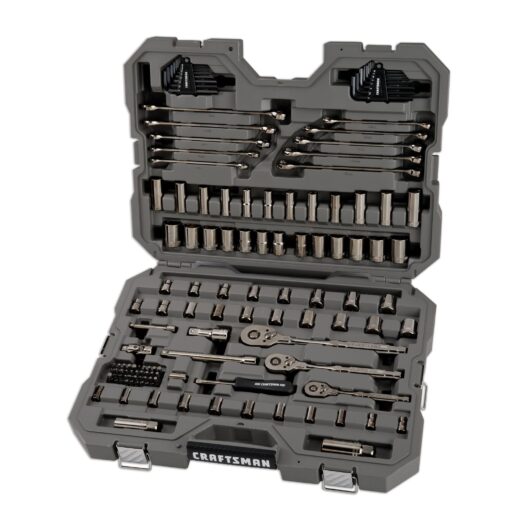 CRAFTSMAN OVERDRIVE 121-Piece Gunmetal Chrome Mechanics Tool Set