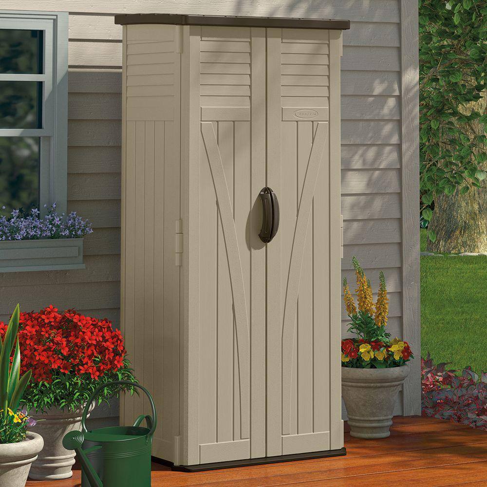 Suncast BMS2000 22 Cu. ft. Vertical Shed, image size:1000x1000