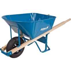 Jackson 6 cu. ft. Heavy Gauge Folded Steel Wheelbarrow