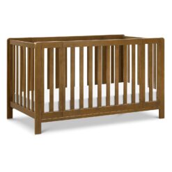 Carter's by DaVinci Colby Grow 6-in-1 Convertible Crib, Toddler Bed, Junior, Full-Size Bed - Walnut