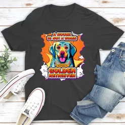 Golden Retriever Pop Art Shirt – Colorful Dog Lover Tee – Retro Labrador Gift – Unisex Pet Owner T-Shirt