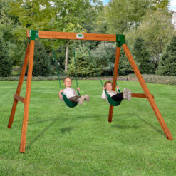 Backyard Discovery Heavy-Duty Durango Swing Set