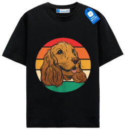 Retro Cocker Spaniel T Shirt, Retro Dog Shirt, Dog Lover Tee