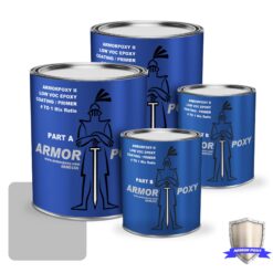 Armorpoxy Epoxy Primer 2-part Light Gray Epoxy Concrete and Garage Floor Paint ( 2-gallon )
