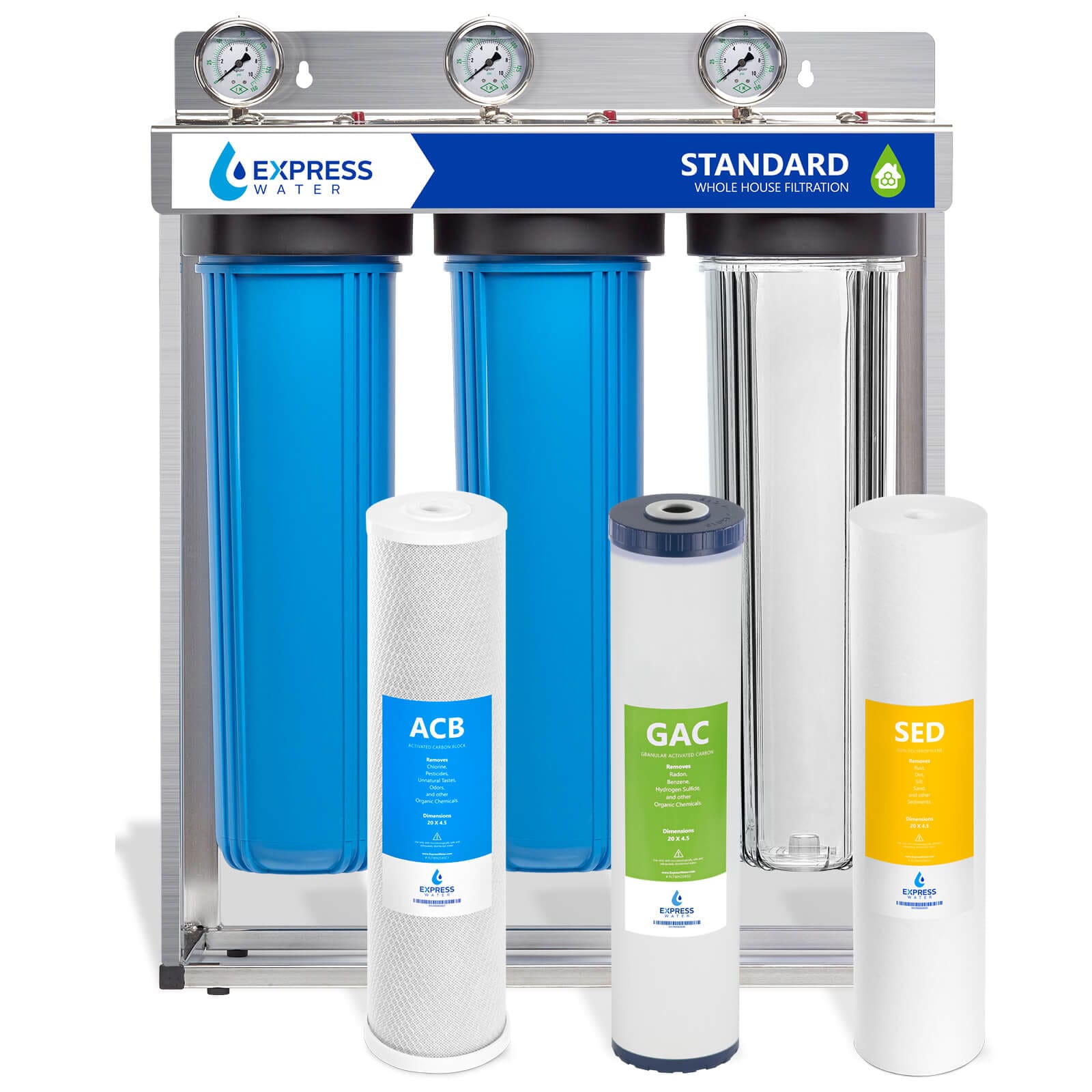 Express Water Carbon and Sediment Water Filtration System