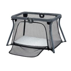 Chicco Alfa Lite Lightweight Travel Playard, Portable Playpen for Babies and Toddlers, Snap-Open/Compact Fold Design, 13 lbs., Baby Travel Essential | Midnight/Navy