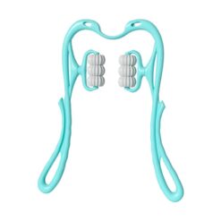 Six-Wheel Manual Cervical Massager for Neck, Back, Waist - Muscle Tension Relief and Relaxation, Rolling Therapeutic Tool