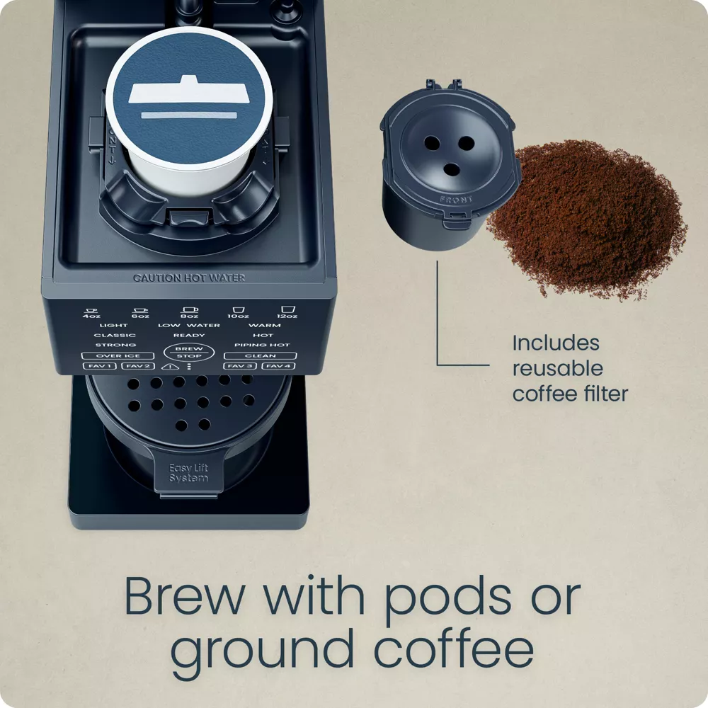 Chefman Caffeinator Single Serve Coffee Maker, 48 Oz. Reservoir |  BigEasyMart.com