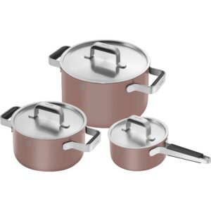 Zwilling Pure 6-pc Stainless Steel Cookware Set Rose